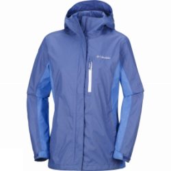 Columbia Womens Pouring Adventure Jacket Bluebell